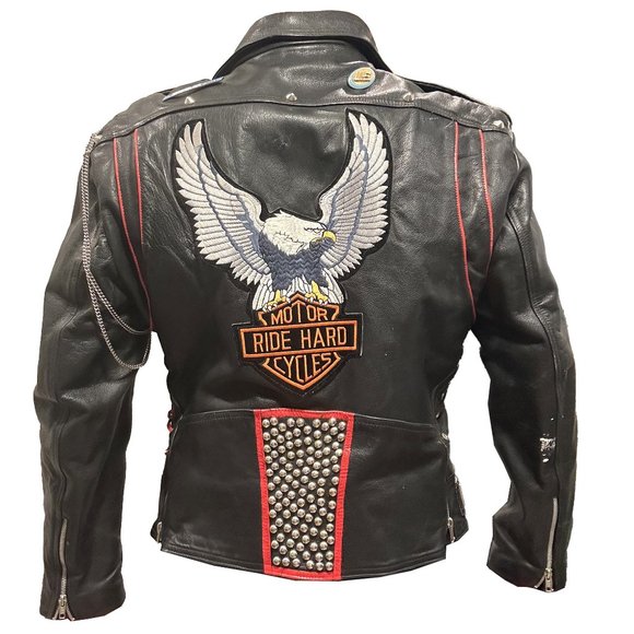 Cosa Nova Biker Inspired Leather Jacket - Picture 1 of 12